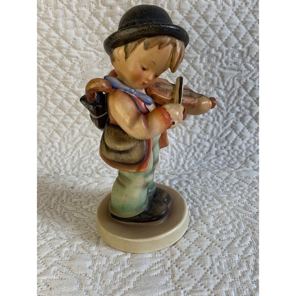 Hummel Goebel Little Fiddler 4 figure 5.25" 1980s - Picture 12 of 12